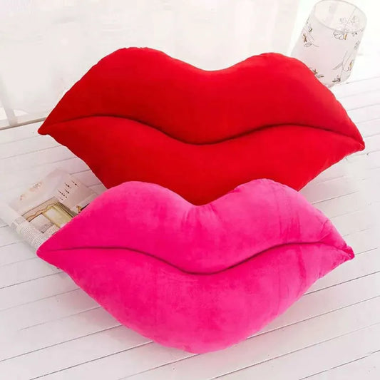 Anime Red Lips Big Lips pillow Cushion Lovely Creative New plush Festival gift Cute pillow - MantoMart