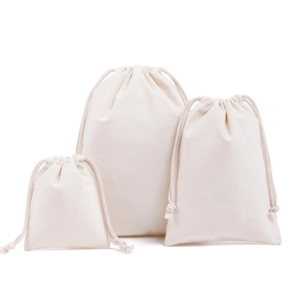 Anime Drawstring bag Cotton Shopping Shoulder bag Eco-Friendly folding Tote Portable Handbags foldable grocery bags Canvas Storage Bag - MantoMart