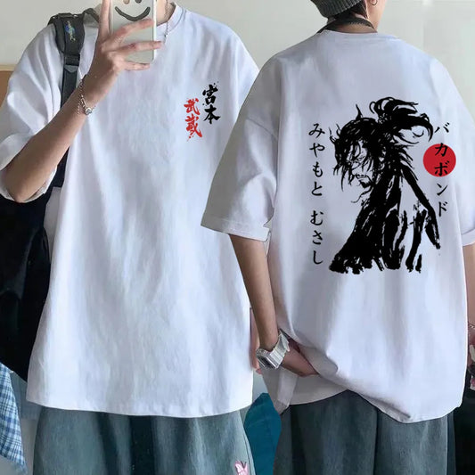 Vagabond manga Musashi T Shirt - White