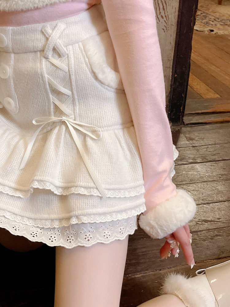 Anime Japanese Style PREMIUM Mini Skirt and Blouse for women (best gift) Cosplay Costumes - MantoMart
